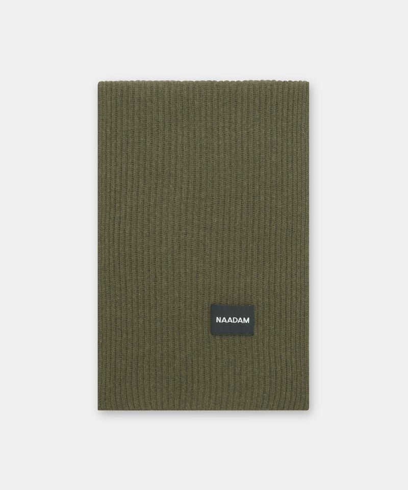 Signature Cashmere Ribbed Scarf by NAADAM, 100% Cashmere