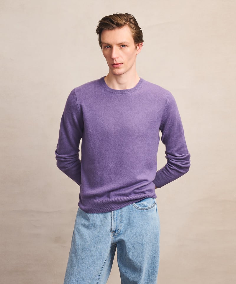 The Original Cashmere Crewneck Sweater Men's by NAADAM, 100% Cashmere