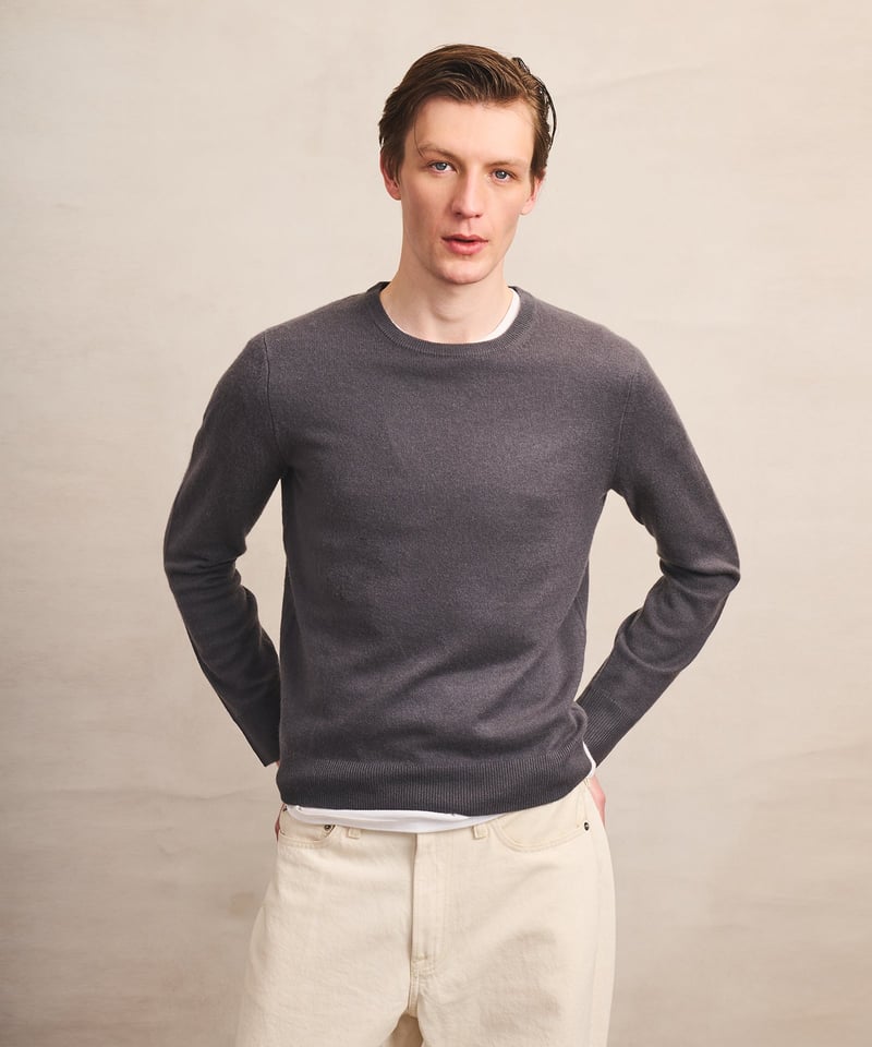 The Original Cashmere Crewneck Sweater Men's by NAADAM, 100% Cashmere