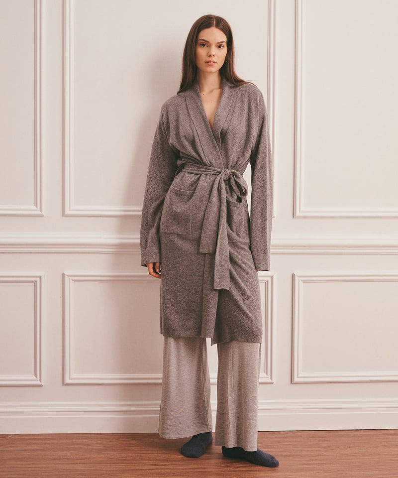 Signature Cashmere Long Robe by NAADAM, 100% Cashmere