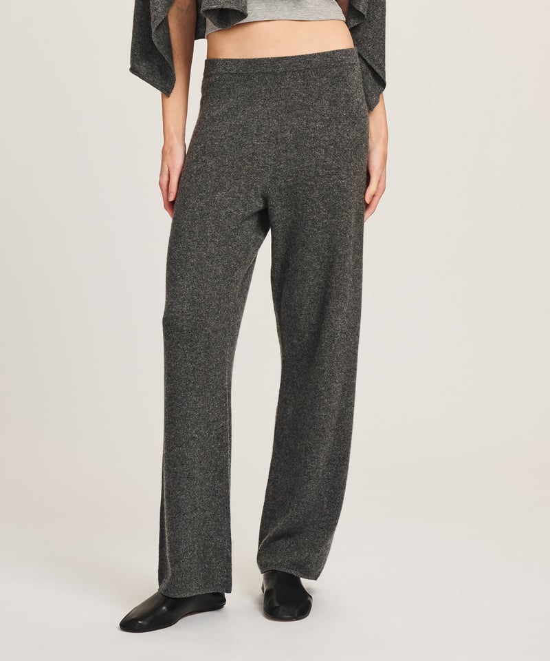 Signature Cashmere Straight Leg Pant by NAADAM, 100% Cashmere