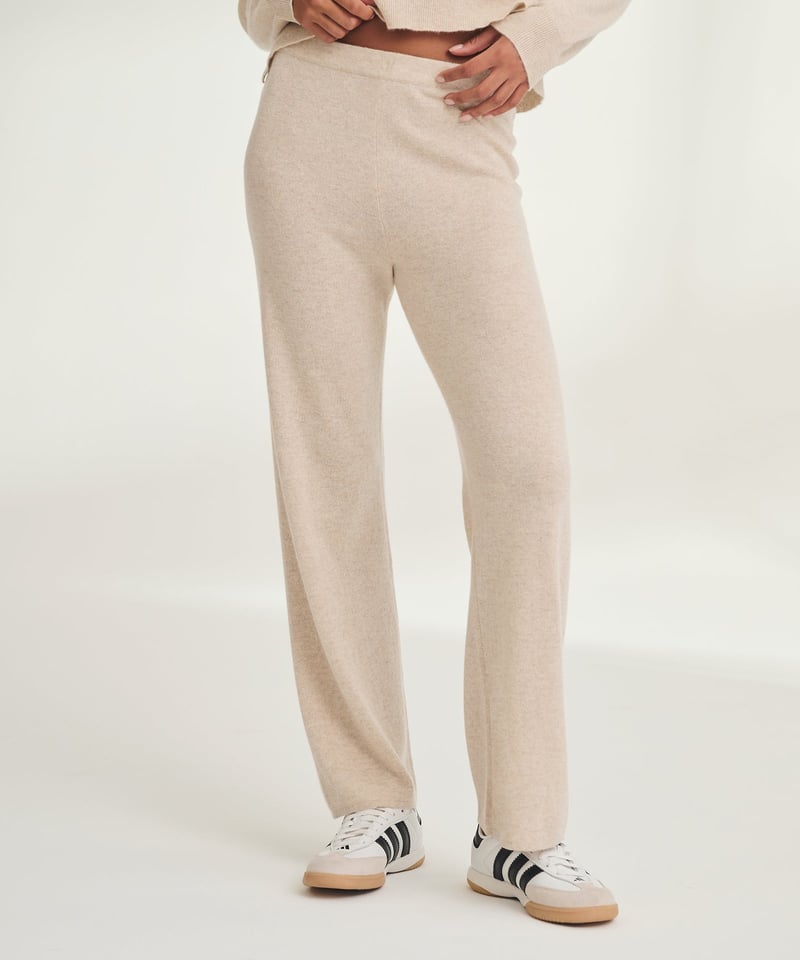Signature Cashmere Straight Leg Pant by NAADAM, 100% Cashmere