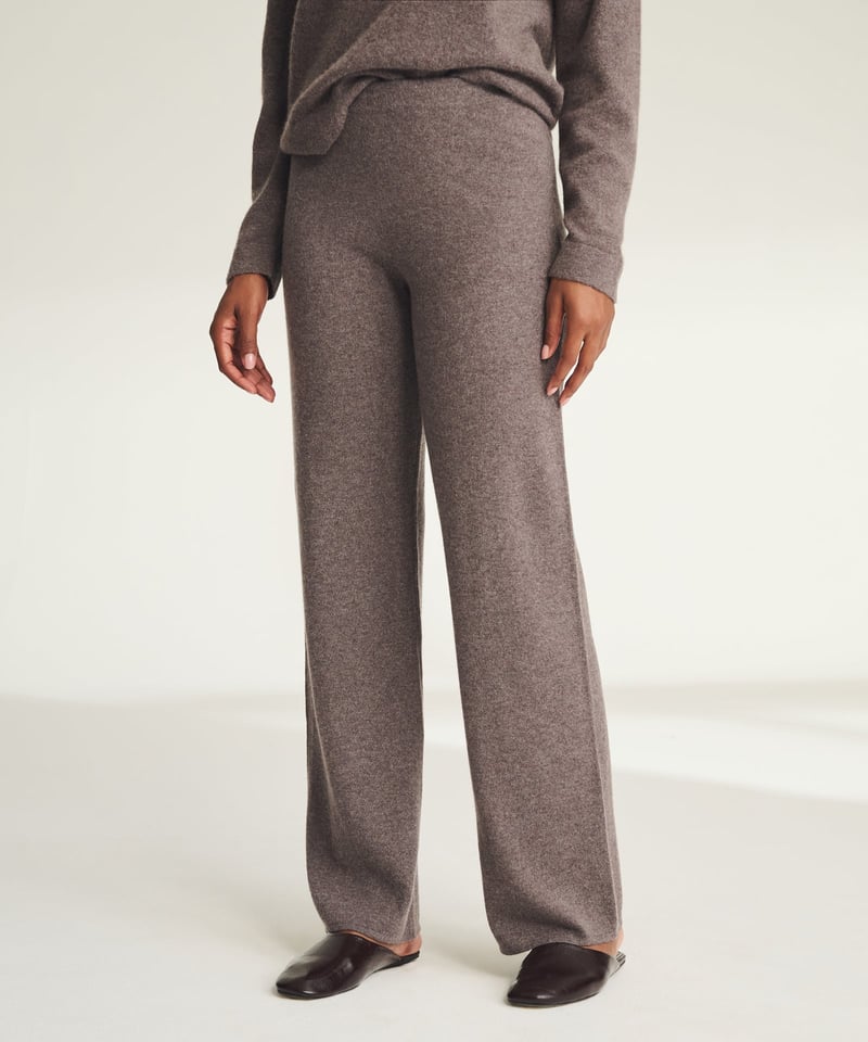 Signature Cashmere Straight Leg Pant by NAADAM, 100% Cashmere