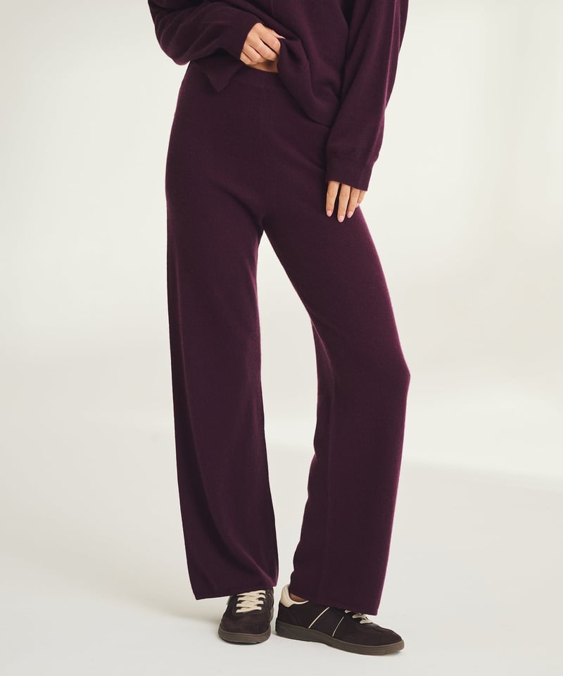 Signature Cashmere Straight Leg Pant by NAADAM, 100% Cashmere