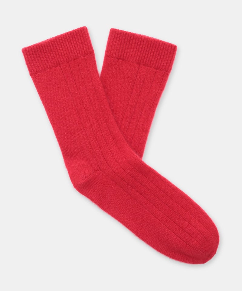 Signature Cashmere Ribbed Socks by NAADAM, 100% Cashmere
