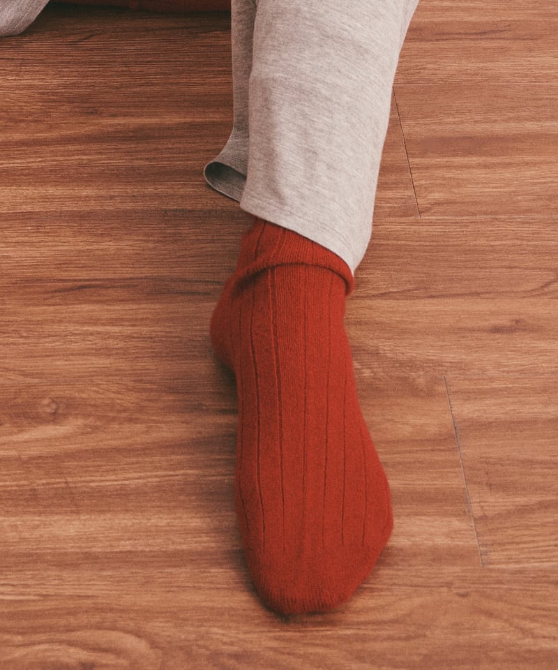 Signature Cashmere Ribbed Socks by NAADAM, 100% Cashmere