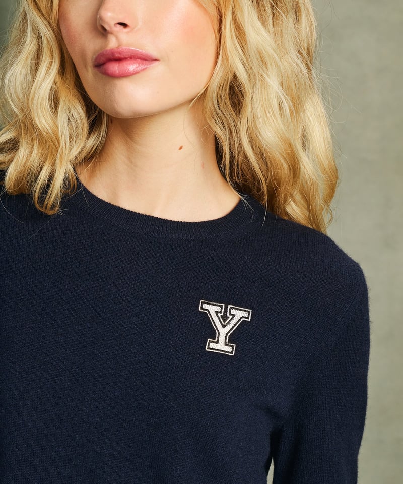 Women's Yale University Cashmere Sweater by NAADAM, 100% Cashmere