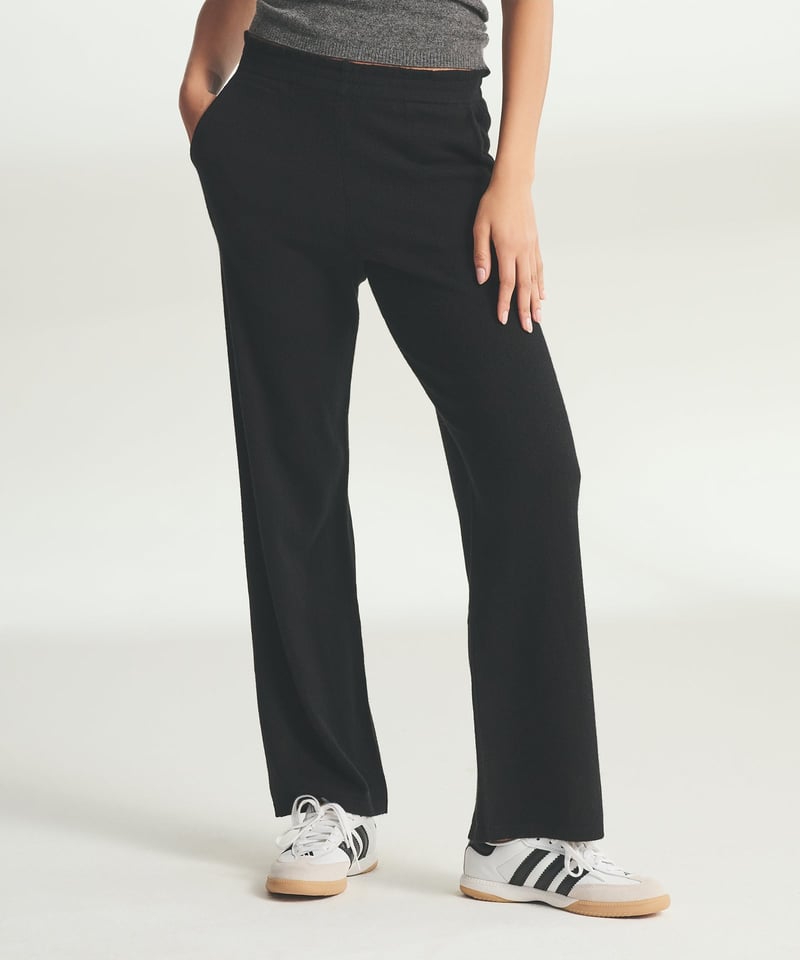Signature Cashmere Paperbag Wide Leg Pants by NAADAM, 100% Cashmere