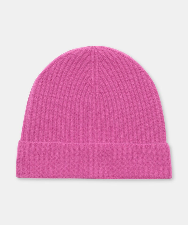 Signature Cashmere Ribbed Beanie by NAADAM, 100% Cashmere