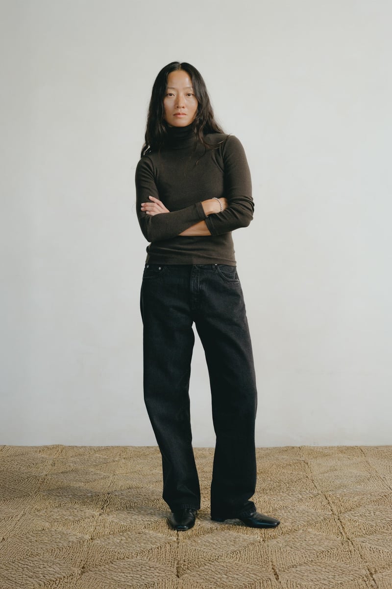 Benny Jean, Recycled Denim, Vintage Black by OZMA, 100% Cotton