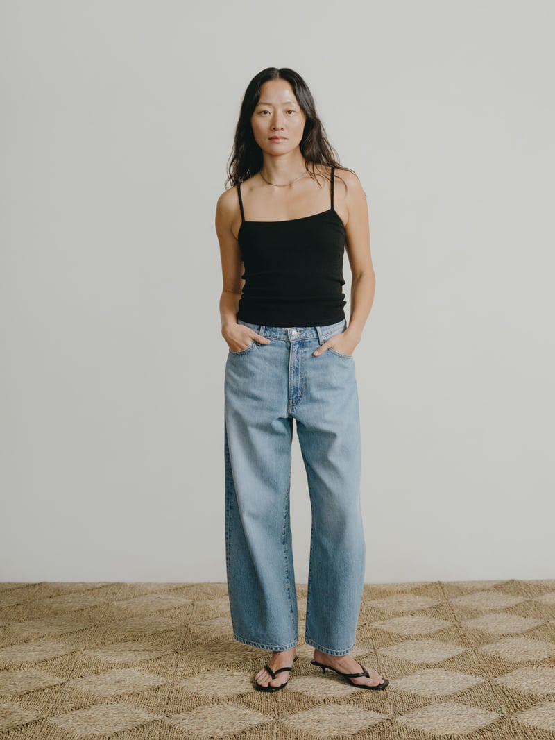 Ronnie Jean, Tencel Denim, Light Wash by OZMA, 83% Cotton, 17% Lyocell