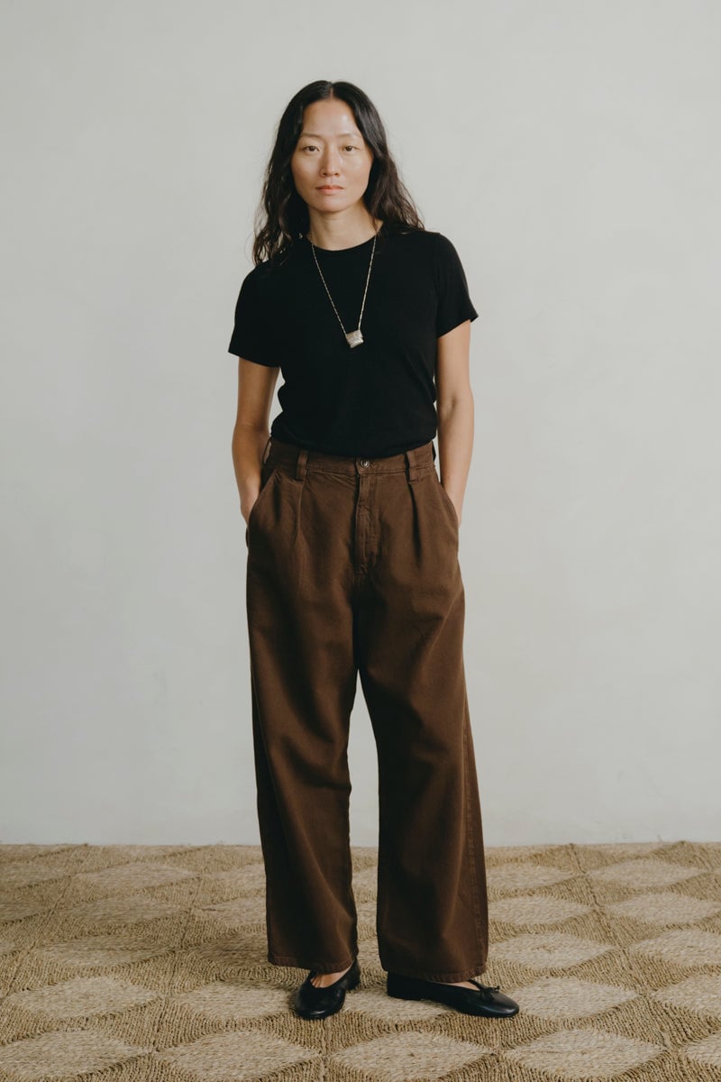 Field Pant, Tencel Bull Denim, Manzanita by OZMA, 75% Cotton, 25% Lyocell