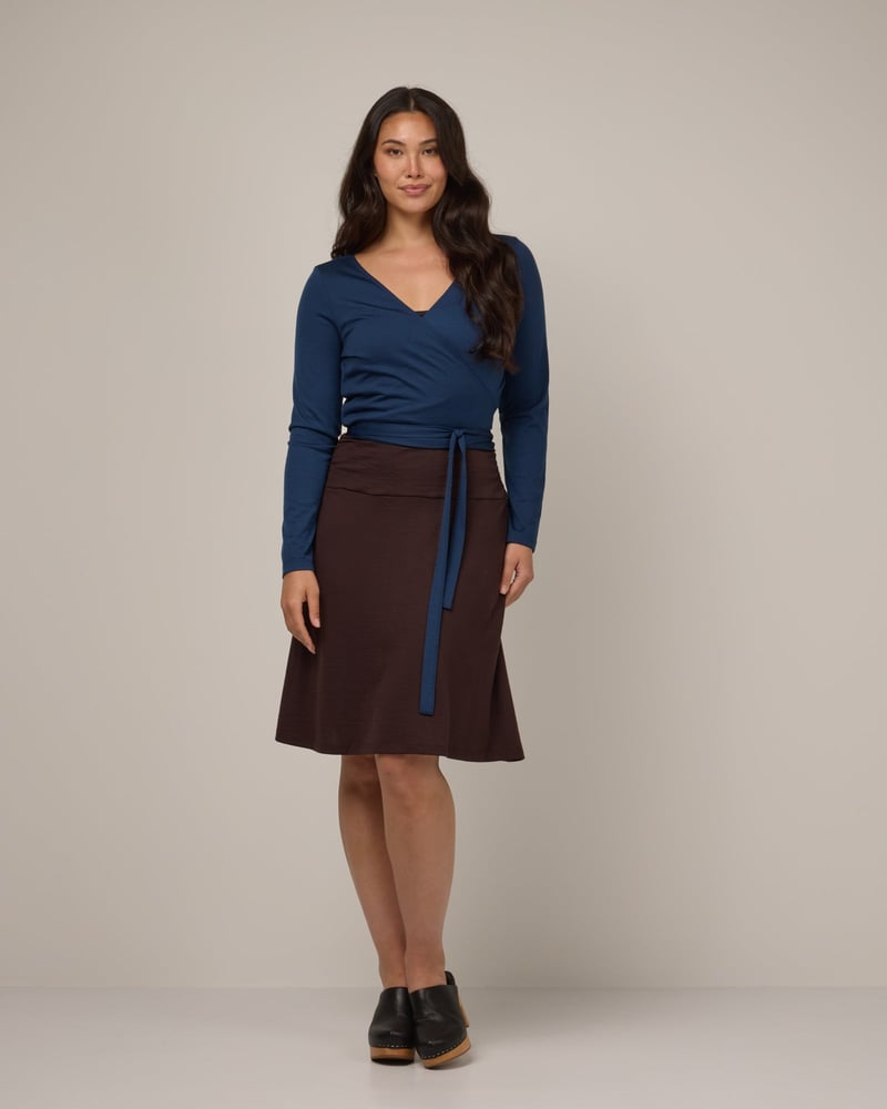 Helena Skirt by Wool&, 78% Wool, 22% Nylon