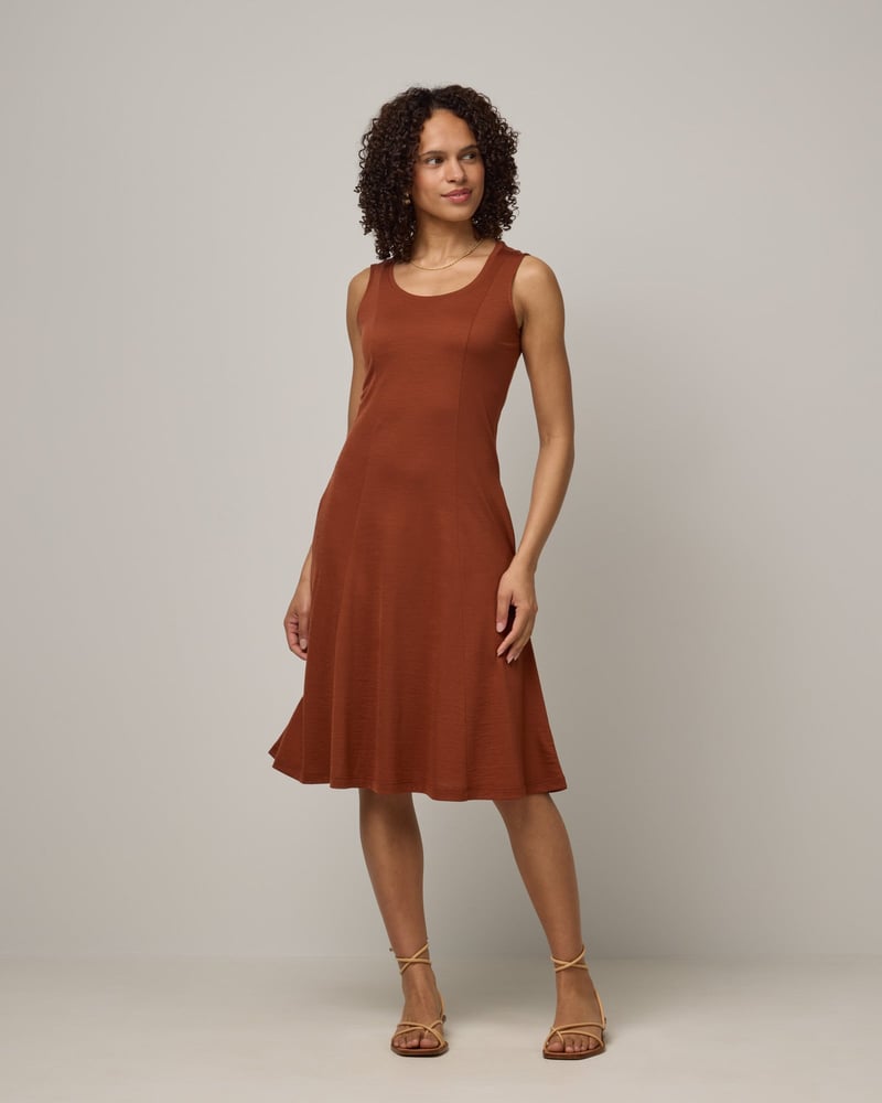 Flora Swing Dress by Wool&, 78% Wool, 22% Nylon