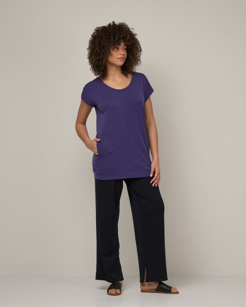 Noelle Sweatshirt Tunic by Wool&, 75% Wool, 22% Nylon, 3% Elastane