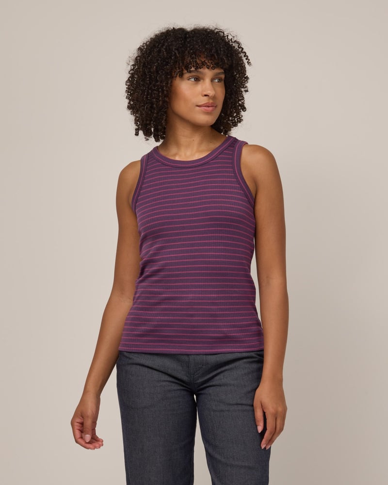 Lily Ribbed Tank by Wool&, 74% Wool, 26% Nylon