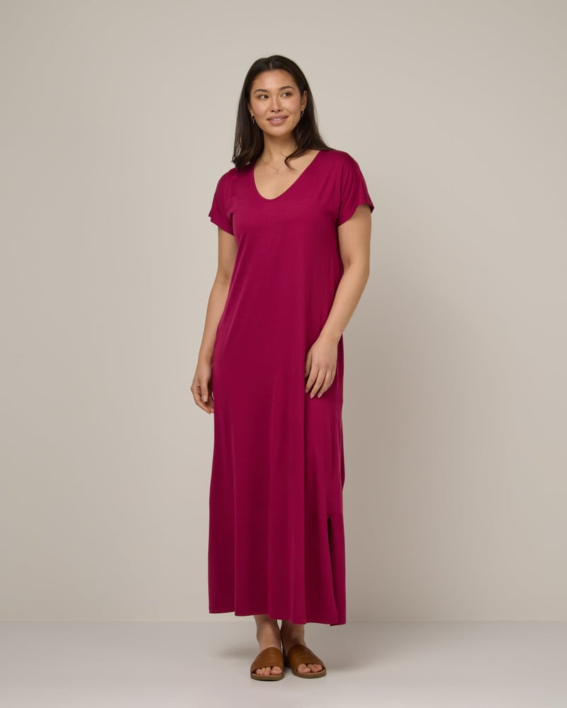 Freya Maxi Dress by Wool&, 78% Wool, 22% Nylon