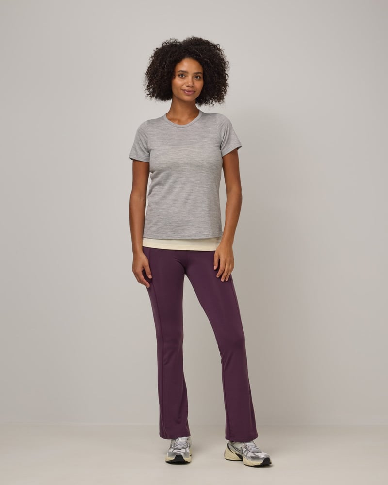 Summit Straight Cut Pocket Legging by Wool&, 68% Wool, 22% Nylon, 10% Elastane