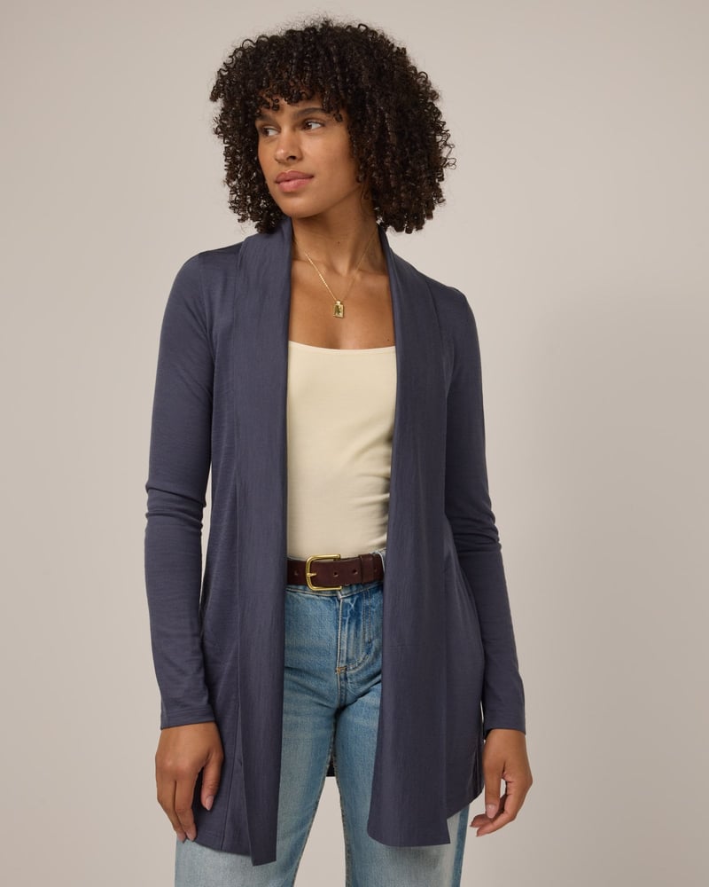 Landmark Cardigan by Wool&, 78% Wool, 22% Nylon