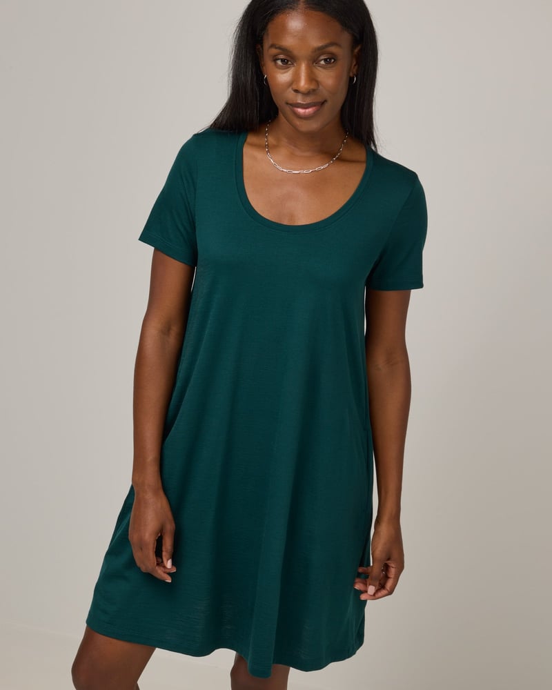 Maggie Swing Dress by Wool&, 78% Wool, 22% Nylon