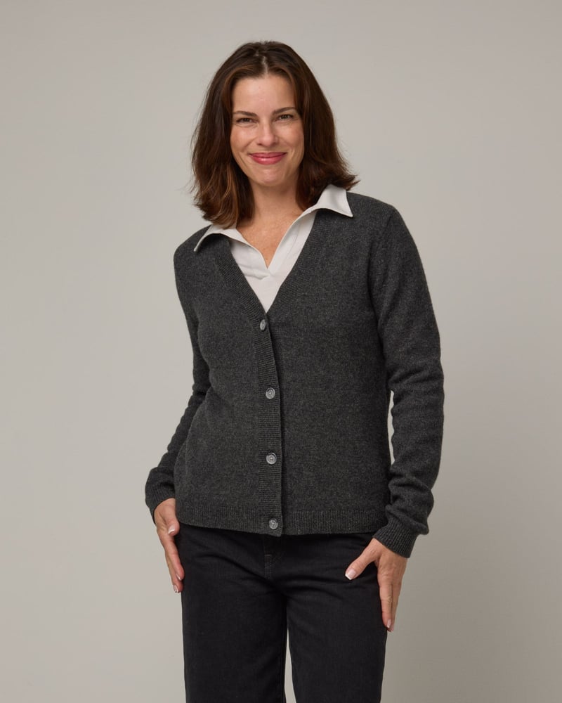 Hazel Sweater Cardigan by Wool&, 80% Wool, 20% Nylon