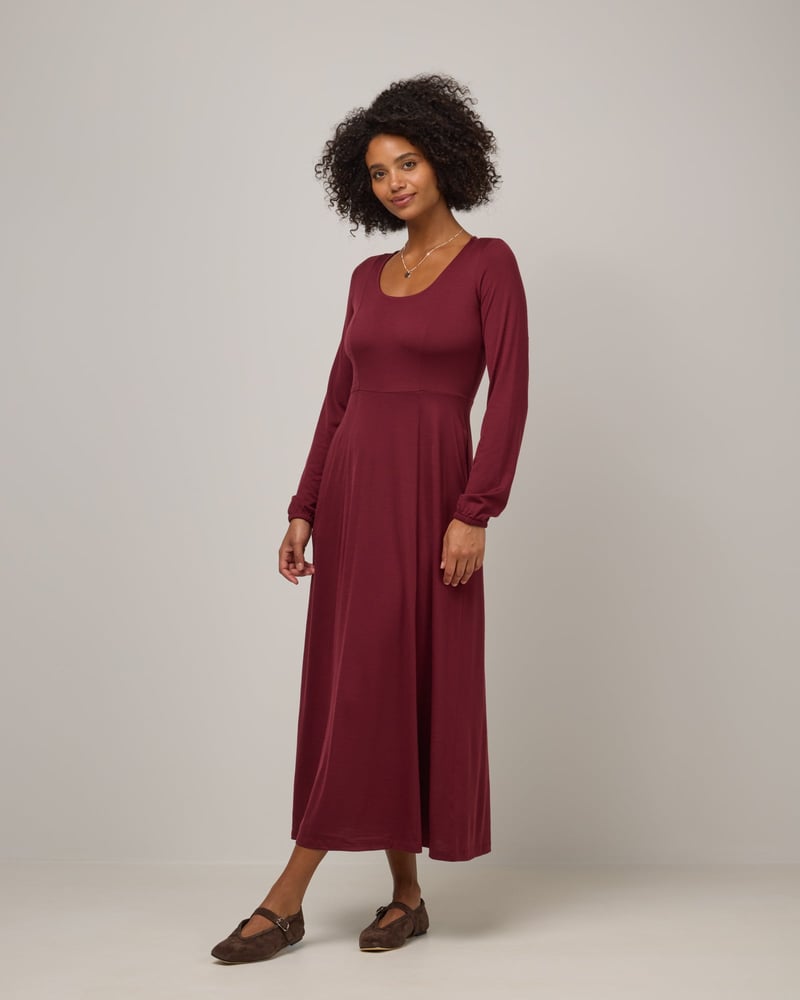 Ahna Empire Waist Dress by Wool&, 78% Wool, 22% Nylon