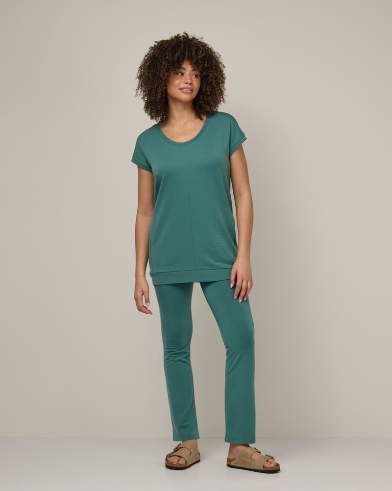 Noelle Sweatshirt Tunic by Wool&, 75% Wool, 22% Nylon, 3% Elastane
