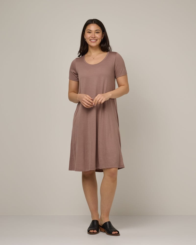 Maggie Swing Dress by Wool&, 78% Wool, 22% Nylon