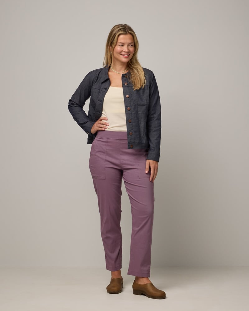 Canyon Straight Leg Pant by Wool&, 61% Wool, 35% Nylon, 4% Elastane
