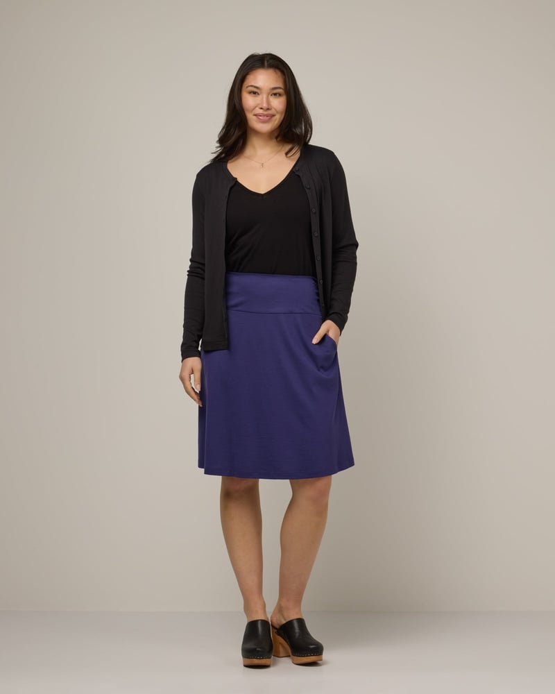 Helena Skirt by Wool&, 78% Wool, 22% Nylon