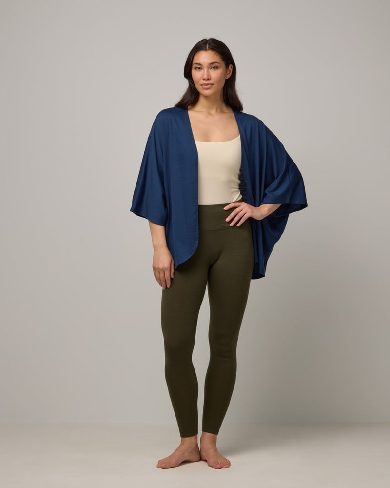 Roam Legging by Wool&, 68% Wool, 25% Nylon, 7% Elastane