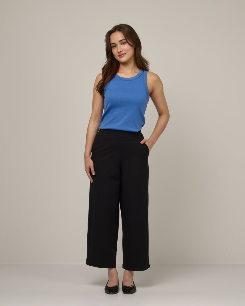Frame Ponte Culotte by Wool&, 71% Wool, 24% Nylon, 5% Elastane