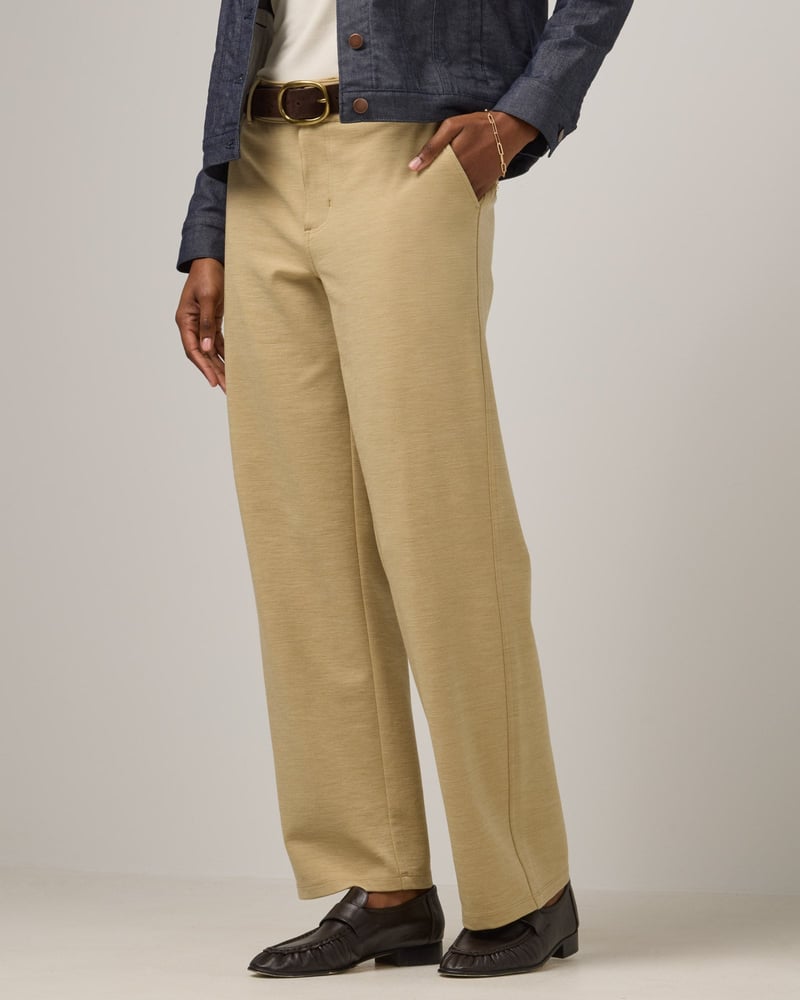 Carson Ponte Trouser by Wool&, 71% Wool, 24% Nylon, 5% Elastane